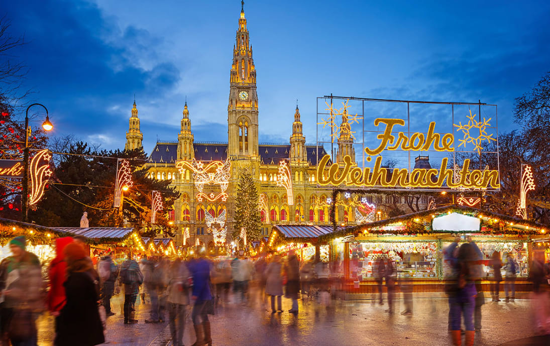 Vienna's festive market