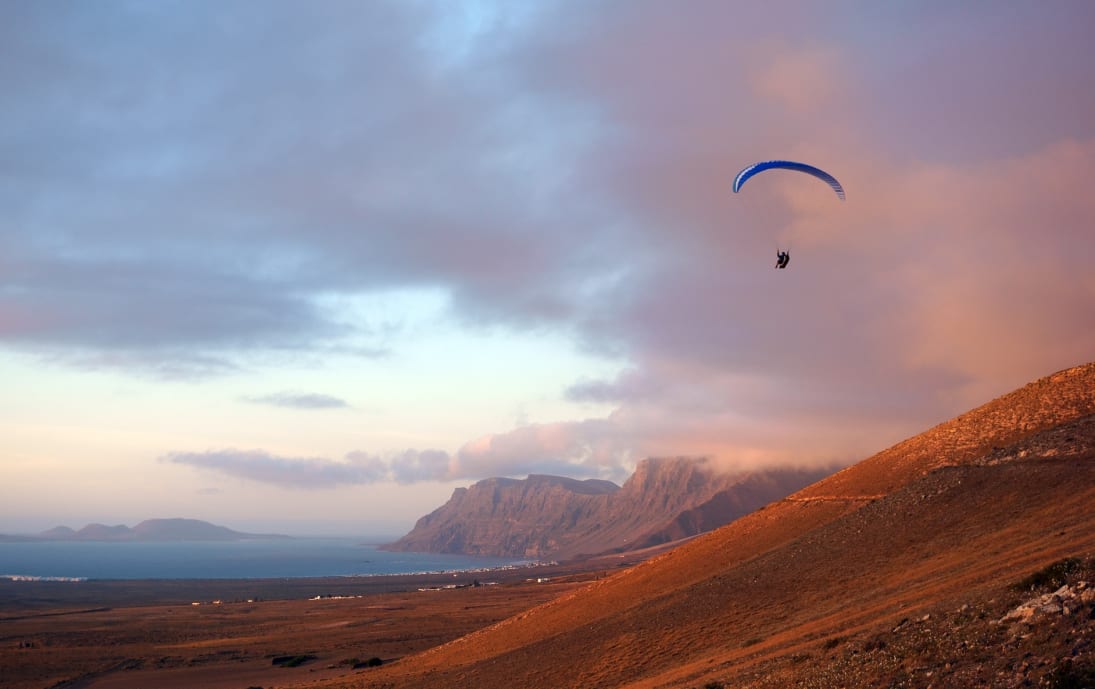 Paragliding Famara