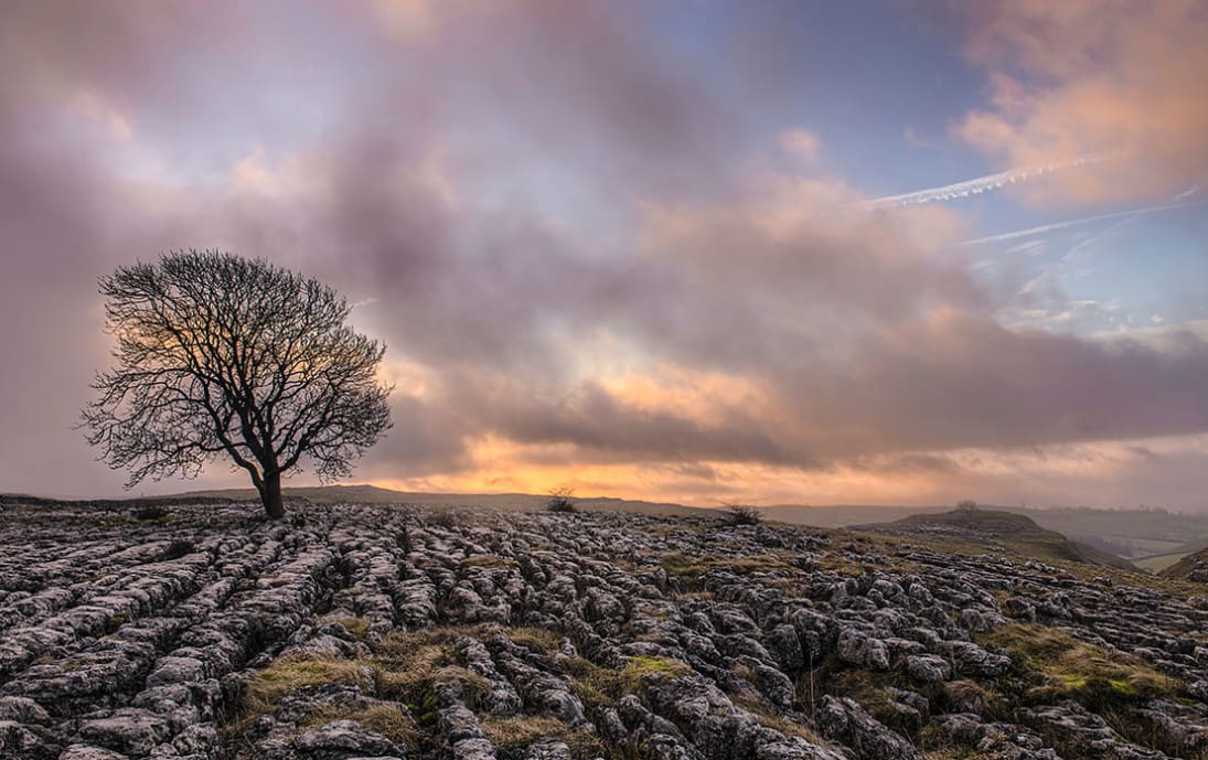 The top of Malham Cove