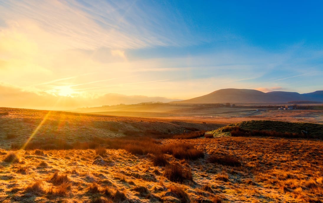A view of Pen-y-ghent