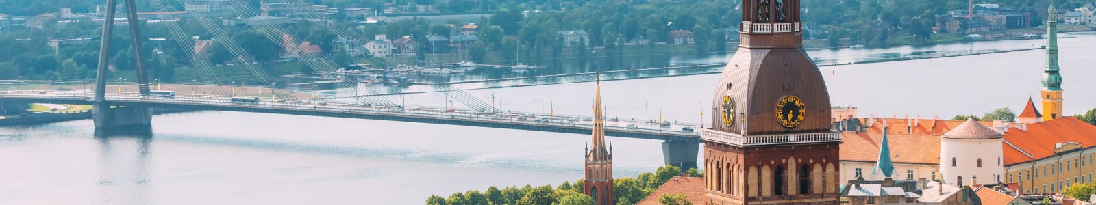 The Railway Bridge in Riga