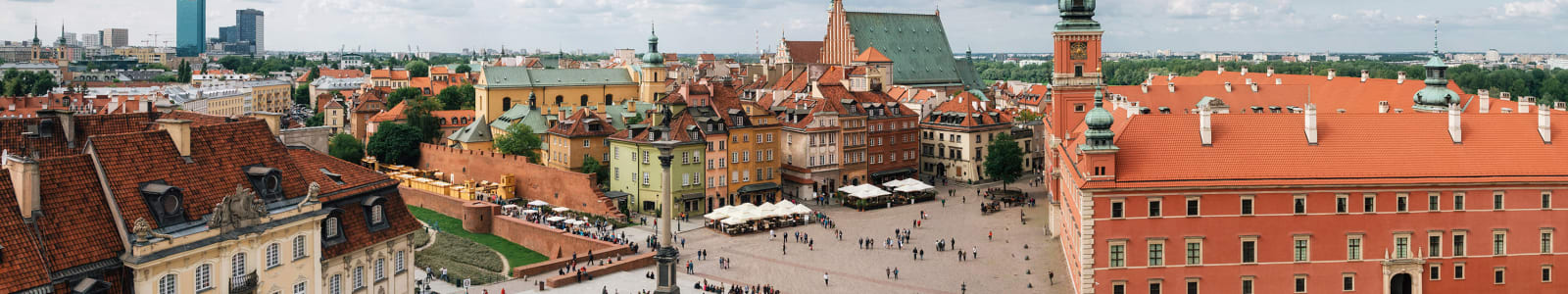 Polish town square