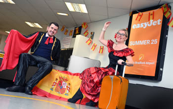 EASYJET BRINGS THE SPIRIT OF SPAIN TO YORKSHIRE WITH NEW ROUTES CONFIRMED TO FLY TO MALAGA AND PALMA FROM LEEDS BRADFORD AIRPORT