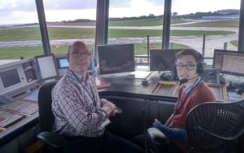Airport Enthusiasts Go Behind the Scenes at LBA
