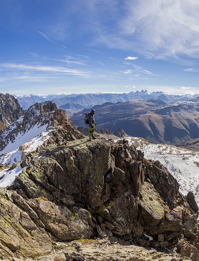 A view from the French Alps