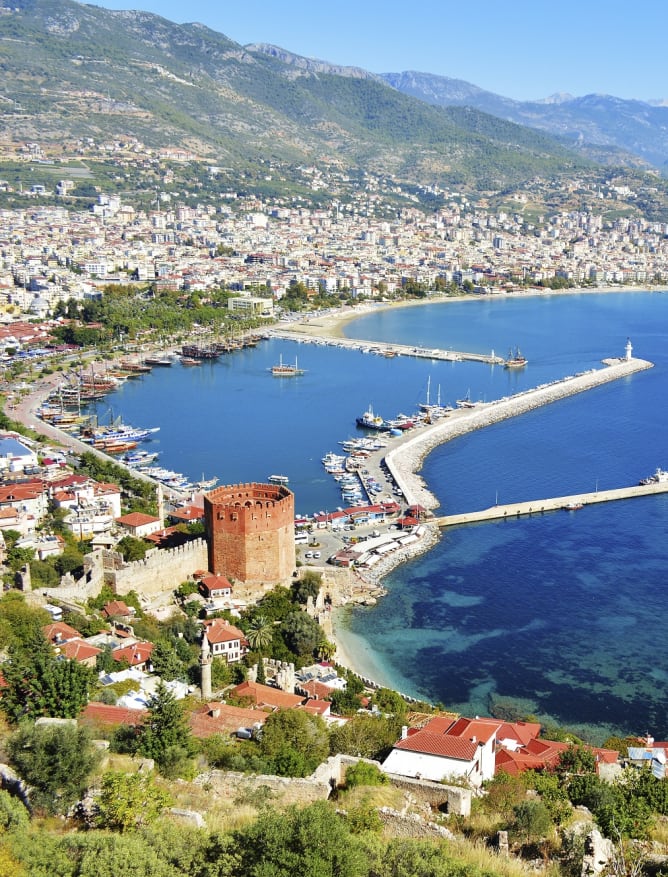 Antalya port, Turkey