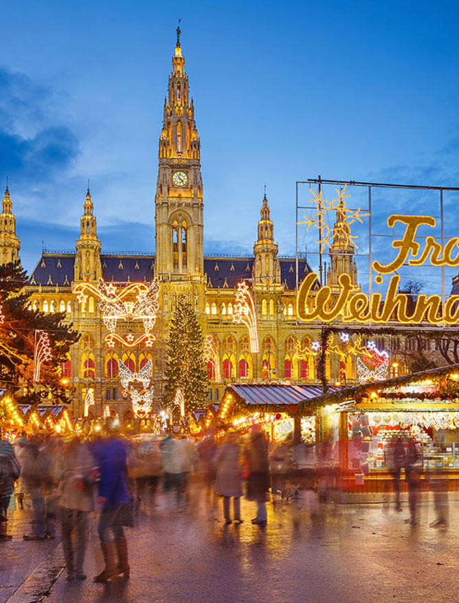 Vienna's festive market