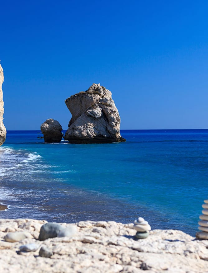 Aphrodite's beach, Cyprus