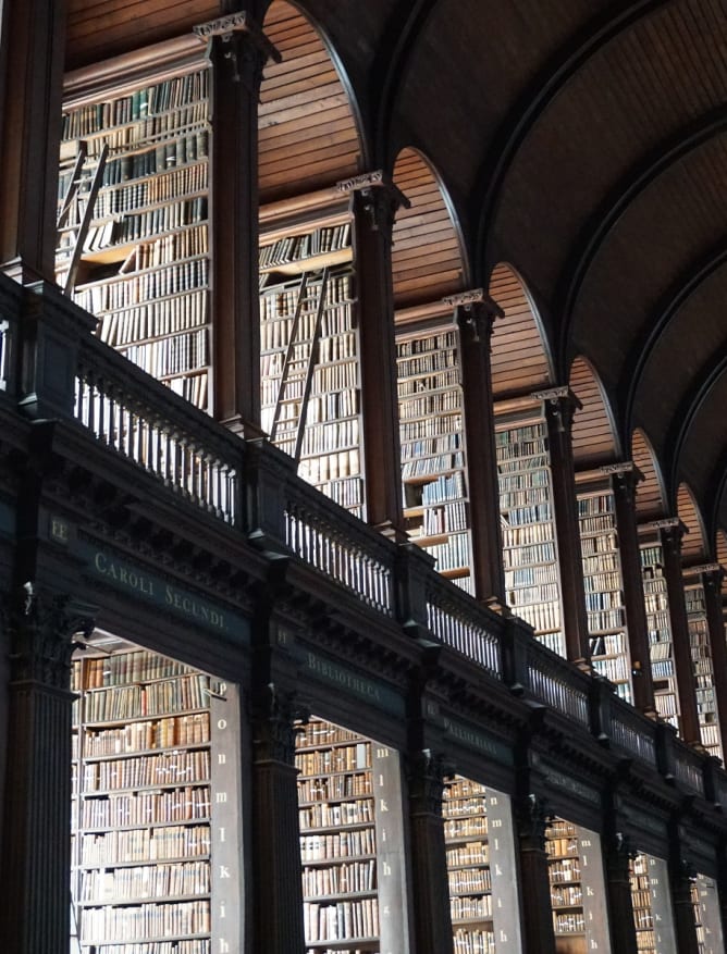 Trinity College Library's Long Room