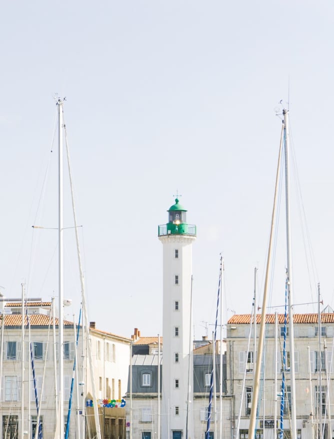 La Rochelle lighthouse and harbour