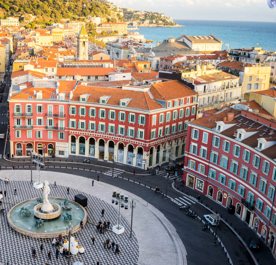 Nice centre, France