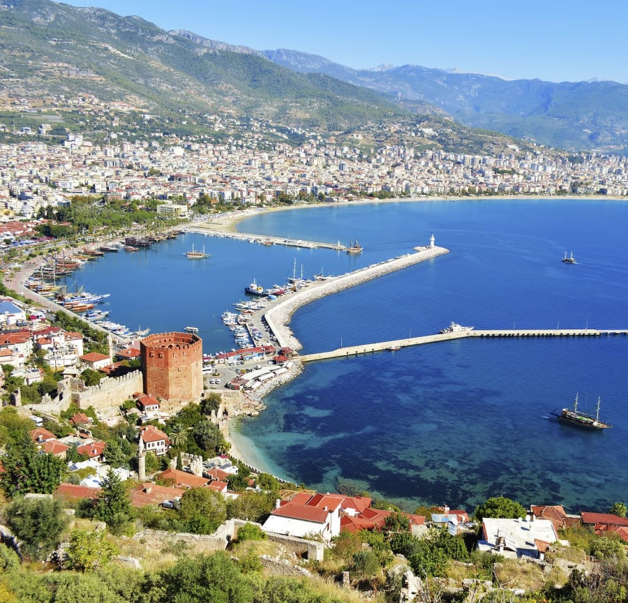 Antalya port, Turkey