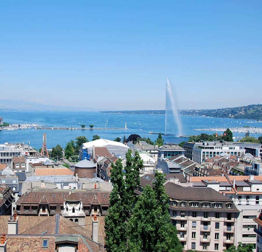 Geneva city view