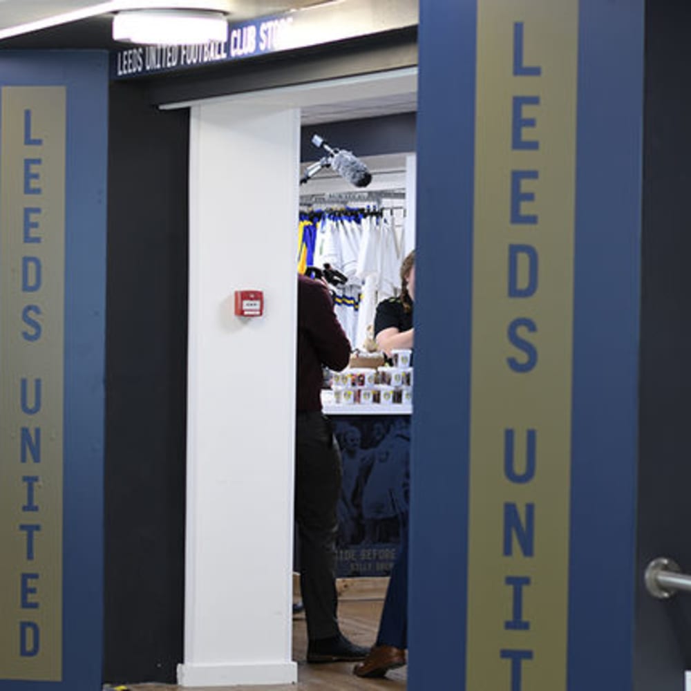 Leeds football club shop 2025